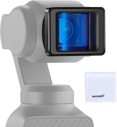 NEEWER LS-44 Magnetic 1.2X Anamorphic Lens Compatible with DJI Osmo Pocket 3, Blue Flare Widescreen Cinematic Effect, Multicoated Resin Lightweight ABS Accessories Precise Gimbal Calibration in Saudi Arabia