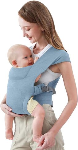 Newborn Carrier, Baby Carrier, Cozy Baby Wraps Carrier, Deep Grey in Saudi Arabia