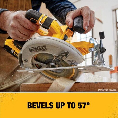 Dewalt DCS570BR 20V MAX بدون فرش ليثيوم أيون 7-1/4 بوصة. منشار دائري لاسلكي (أداة فقط) (متجدد) in Saudi Arabia