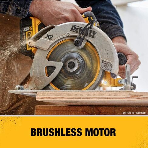 Dewalt DCS570BR 20V MAX بدون فرش ليثيوم أيون 7-1/4 بوصة. منشار دائري لاسلكي (أداة فقط) (متجدد) in Saudi Arabia