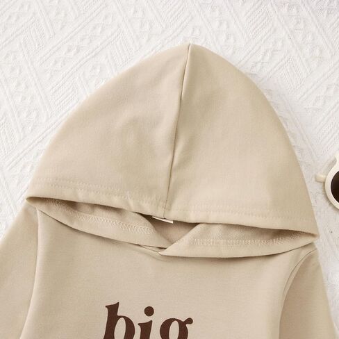 Big Brother Outfit Toddler Baby Boy Big Brother Hoodie Sweatshirt Pant Set Sweatsuit Fall Winter Clothes Set 2Pcs in Saudi Arabia