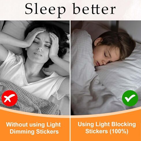 3 أوراق ملصقات تعتيم بإضاءة LED، أغطية LED خافتة بنسبة 100%، ملصقات حجب الضوء لأجهزة التوجيه والساعات والأجهزة الكهربائية (2 أسود 1 أبيض) in Kuwait