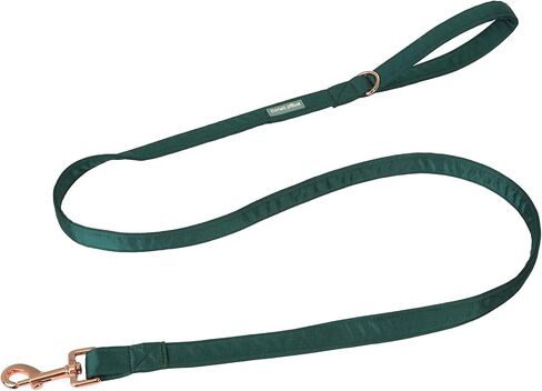 Lionet Paws Silk Dog Collar and Leash Set, Adjustable Comfortable White Dog Collar with Metal Buckle for Small Medium Large Dog Boy Girl Gift, Neck 8-12 Inches in Saudi Arabia