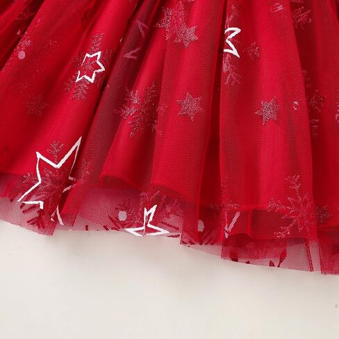 Happy Town Toddler Girl Long Sleeve Velvet Tutu Holiday Dress Fall Winter Clothes Christmas Thanksgiving Day Outfits in Kuwait