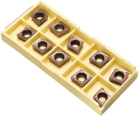 Lathe Threading Turning Tool SCLCR1212H09 Holder with 10pcs CCMT09T304 Carbide Threading Turning Insert High Wear Resistance Lathe Tool Accessories Kit for Semi-Finishing Rough Machining in Saudi Arabia