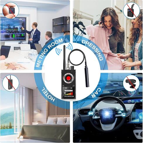 Hidden-Camera-Detectors, Anti-Spy Camera Finder Devices Scanner GPS Tracker Detector New Intelligent Infrared Detection for Hotel,Travel,Bathroom,Office,Car in Saudi Arabia