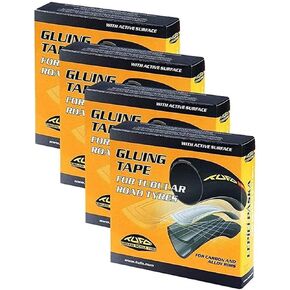 شريط لصق الإطارات الأنبوبي Tufo، مصمم لإطارات Road CX 700c - 4 عبوات مع ملصق in Kuwait