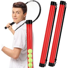 قطعتان من أنبوب التقاط كرة التنس مع حزام الكتف، حامل كرة التنس خفيف الوزن، حامل كرة التنس، 15 منتقي كرات التنس، حامل كرة التنس المسترد in Kuwait