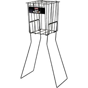 Tourna Ballport Premium Wire Tennis Hopper for Ball Pickup, Practice, and Transport