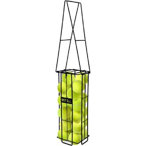 Tennis Ball Hopper Basket Pickleball Picker Upper Tennis Ball Collector Pickleball Basket Pickup Hopper Tennis Ball Holder Pickleball Ball Retriever for Picking, Carrying and Storage