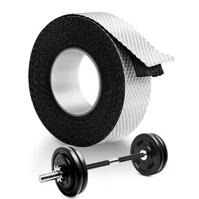 SARDVISA 15FT Self-Fusing Tape, Soft Silicone Grip Tape, Universal Non-Slip Haddle Wrap Tape for Paddle, Bike Handlebar, Fishing Pole, Barbells, Sports & Gym Equipment Tools
