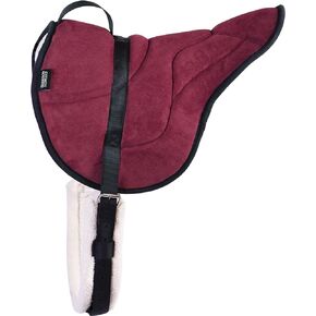 Harrison Howard Equestrian Saddle Pad Horse Riding Pad Bareback Pad with Girth