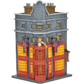 Department 56 Harry Potter Village Weasleys' Wizard Wheezes Lit Building, 8.11 Inch, Multicolor