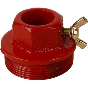 TERA PUMP - Spare 2-inch NPS Steel Bung Adapter for Drum Pumps with 1-inch Diameter Suction Tubes