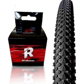 Mountain Bike Tire - Black - Single Tire - 26'' Bike Tire - Bicycle Tire - Rubber Tire - High-Performance Mountain Bike Tire