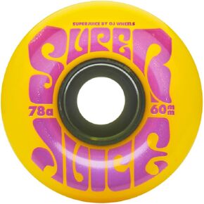OJ Skateboard Wheels Super Juice 60mm 78a Skateboard Wheels - Set of 4 Wheels