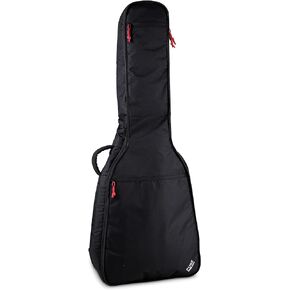 GEWA Guitar Gig-Bag Series 110 Classical Guitar 4/4, Guitar Bag (tear-proof protection, 10 mm foam padding, practical pockets, Cordura 600, adjustable backpack straps), Black