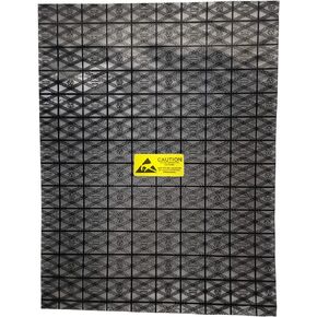 Daarcin Open Top Antistatic Bag,10pcs 12X16in/30x40cm Large ESD Anti Static Bags for Motherboard Video Card LCD Screen with Anti-Static Labels