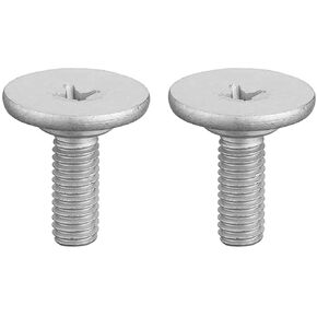 2 PCS Lower Engine Cover Bolt Pin Screws Set Compatible with Honda Civic Accord CRV, Replaces 90105-TBA-A00