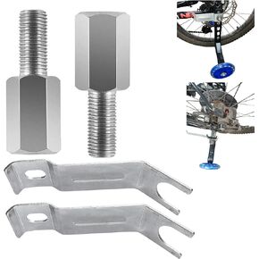 TAYIZOO Axle Extenders for traiing Wheels,Stabiliser Extension Bolts for 12,14,16,18,20,22,24,26inch Kids Bike/Mountain Bike