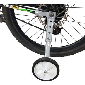 DOUBLE 2 C Training Wheels, Heavy Duty Bicycle Training Wheels for Kids Bike Stabilizer Mounted Kit Compatible for 16 18 20 22 inch Bike (1 Pair)