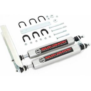 Rough Country N3 Dual Steering Stabilizer for 1980-1996 F-150/Bronco - 8733830