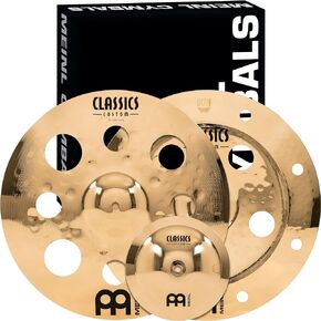 Meinl Cymbals CC-141620+18 Classics Custom Bonus Pack Cymbal Box Set with 18" Crash