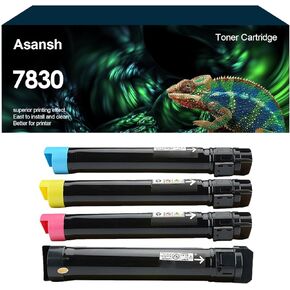 ASANSH Remanufactured 006R01513 006R01516 006R01515 006R01514 Toner Cartridge Use with WorkCentre 7830 7835 7845 7855 7970 Printer