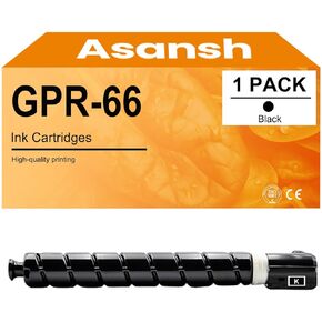ASANSH Remanufactured GPR-66 GPR66 Standard Toner Cartridge Use for Canon imageRUNNER Advance DX C3926i C3930i C3935i Printers (1-Black)