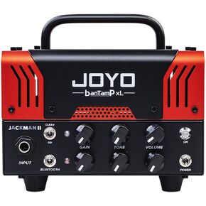 JOYO JACKMAN II Amplifier 20 Watt Hybrid Mini Tube Head Bluetooth BanTamp XL Series with Foot Switch