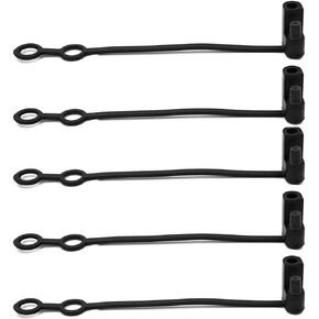 iMESTOU 2 Pin Plug Replacement Weather Cap,SAE Waterproof Cover Cap for SAE Connector (15pcs)