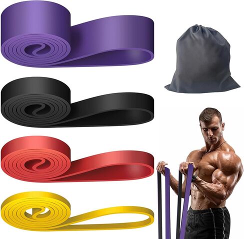 حزام مقاومة، أربطة سحب، أربطة مساعدة للسحب، أربطة للتمرين، أربطة للتمرين، مجموعة أربطة مقاومة للساقين، التمرينات، تدريب العضلات، العلاج الطبيعي، تشكيل الجسم، الرجال والنساء in Kuwait
