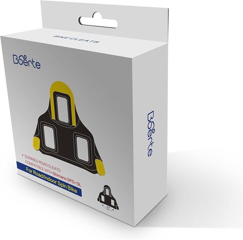 مرابط الدراجة من Boerte SPD، متوافقة مع مرابط استبدال الدراجة SPD-SL SM-SH11 (6 درجات تعويم) - مجموعة مرابط ركوب الدراجات الداخلية والدراجات على الطرق - متوافقة تمامًا مع دواسات SPD SL - مثالية لراكبي الدراجات المحترفين in Kuwait