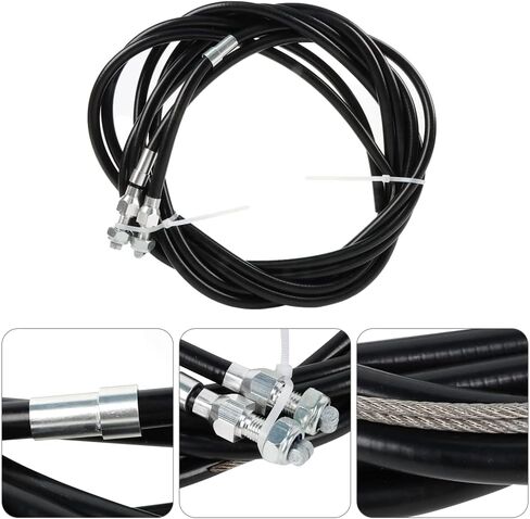 330-9371 Universal Emergency Parking Brake Cable Kit Fit for Wilwood 110" Long Cables with a 97" Long Sheath in Kuwait