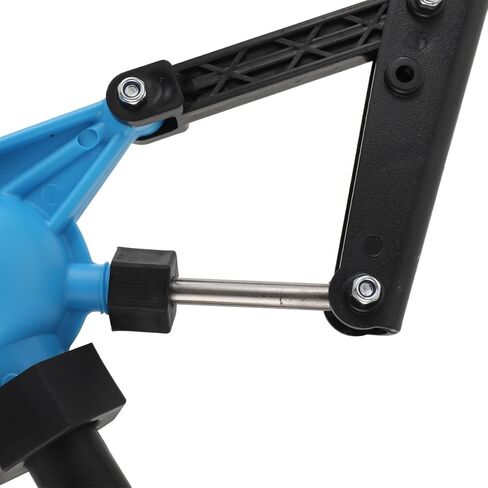 EWANYO Lever Action Barrel Pump Transfer Fuel Diesel Hand Pump Fits 5 to 55 Gallon Drums for Conveying Pumping Water Oil Fuel Lubricants Solutions and Other Liquids 134 cm / 53 inch, Blue in Kuwait