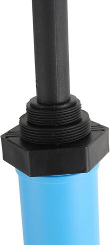 EWANYO Lever Action Barrel Pump Transfer Fuel Diesel Hand Pump Fits 5 to 55 Gallon Drums for Conveying Pumping Water Oil Fuel Lubricants Solutions and Other Liquids 134 cm / 53 inch, Blue in Kuwait