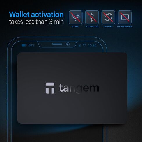مجموعة Wallet 2.0 مكونة من قطعتين - محفظة تشفير آمنة - مخزن بارد موثوق به لعملات Bitcoin وEthereum وNFT والمزيد - محفظة أجهزة غير متصلة بالإنترنت بنسبة 100% in Kuwait