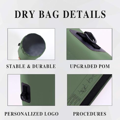 IDRYBAG Waterproof Backpack Dry Bag for Women Men, Floating Bag Dry Backpack 2L/5L/10L/15L/20L/30L/40L, Dry Bags Waterproof for Kayaking, Boating, Canoeing, Rafting, Hiking, Camping in Saudi Arabia