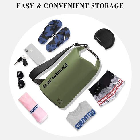 IDRYBAG Waterproof Backpack Dry Bag for Women Men, Floating Bag Dry Backpack 2L/5L/10L/15L/20L/30L/40L, Dry Bags Waterproof for Kayaking, Boating, Canoeing, Rafting, Hiking, Camping in Saudi Arabia