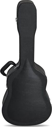 حافظة جيتار من الخشب الصوتي من سلسلة ProRockGear Player | يناسب 6 و12 سلسلة من الجيتارات الصوتية | حجرة الملحقات وبطانة قطيفة عالية in Kuwait