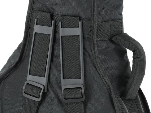 GEWA Guitar Gig-Bag Series 110 Classical Guitar 4/4, Guitar Bag (tear-proof protection, 10 mm foam padding, practical pockets, Cordura 600, adjustable backpack straps), Black in Saudi Arabia