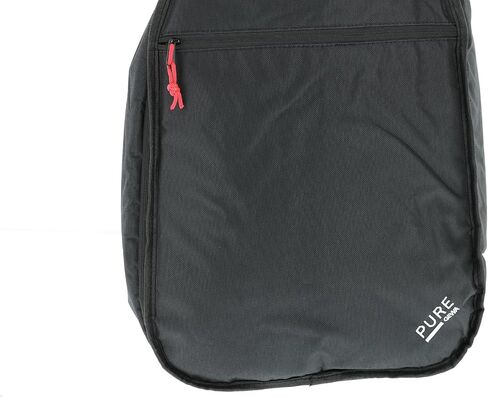 GEWA Guitar Gig-Bag Series 110 Classical Guitar 4/4, Guitar Bag (tear-proof protection, 10 mm foam padding, practical pockets, Cordura 600, adjustable backpack straps), Black in Saudi Arabia