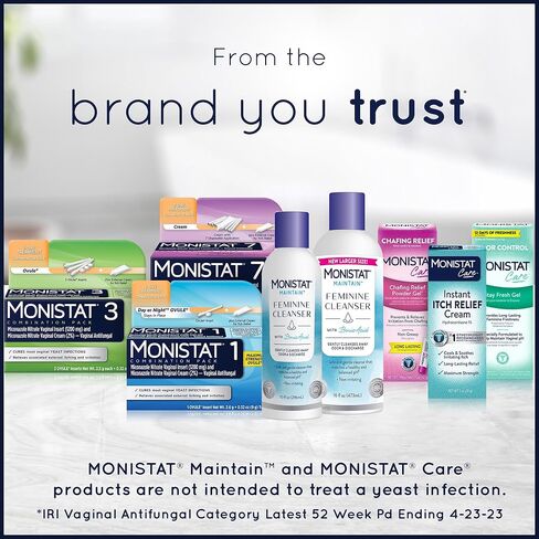 Monistat Boric Acid Feminine Cleanser, Fragrance Free Feminine Wash, 16 Fl Oz, 1 Pack in Saudi Arabia