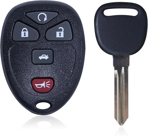 ADAURIS Keyless Entry Remote Ignition Control Replacement Compatible 2013-2016 Chevy Impala Monte Carlo/Cadillac DTS/Buick Lucerne(OUC60270) in Kuwait
