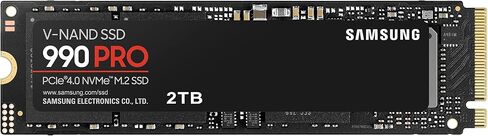Samsung SSD 990 PRO 2TB, PCIe 4.0 M.2 2280, Up to 7,450 MB/s | NVMe Internal Solid State Hard Drive for High End Computing, Gaming, and Heavy Duty Workstations, (MZ-V9P2T0B/AM) in Saudi Arabia