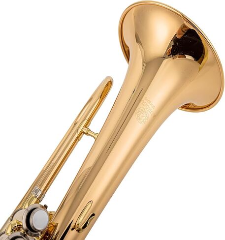 AUROSUS Flugelhorns FH 501G قوس جرس نحاسي ذهبي لمسة نهائية شديدة اللمعان حافة جرس معززة بالأسلاك 7C قطعة فم. in Kuwait