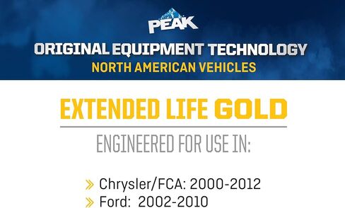 PEAK OET Extended Life Gold 50/50 Prediluted Antifreeze/Coolant for North American Vehicles, 1 Gal. in Saudi Arabia