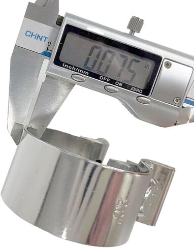 Emotor Universal 2 Inch Exhaust Narrow Clamp, Stainless Steel Short Lap Butt Clamp fits for OD 2 Inch Pipes in Kuwait