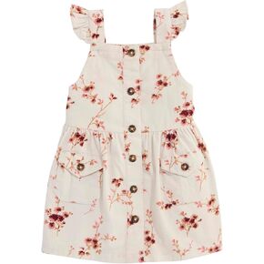 vineyard vines Girls' Baby Cord Jumper Dress