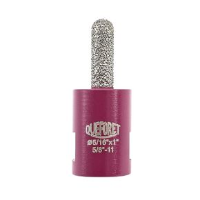 Diamond Mortar Raking Bit 7.2mm x 74mm - 2pcs Diamond Mortar Router for Mortar Removal, Holes Enlarging Milling of Masonry Brick, Round Shank